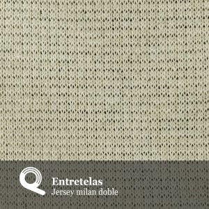 Entretelas Jersey Milán Doble Cruda